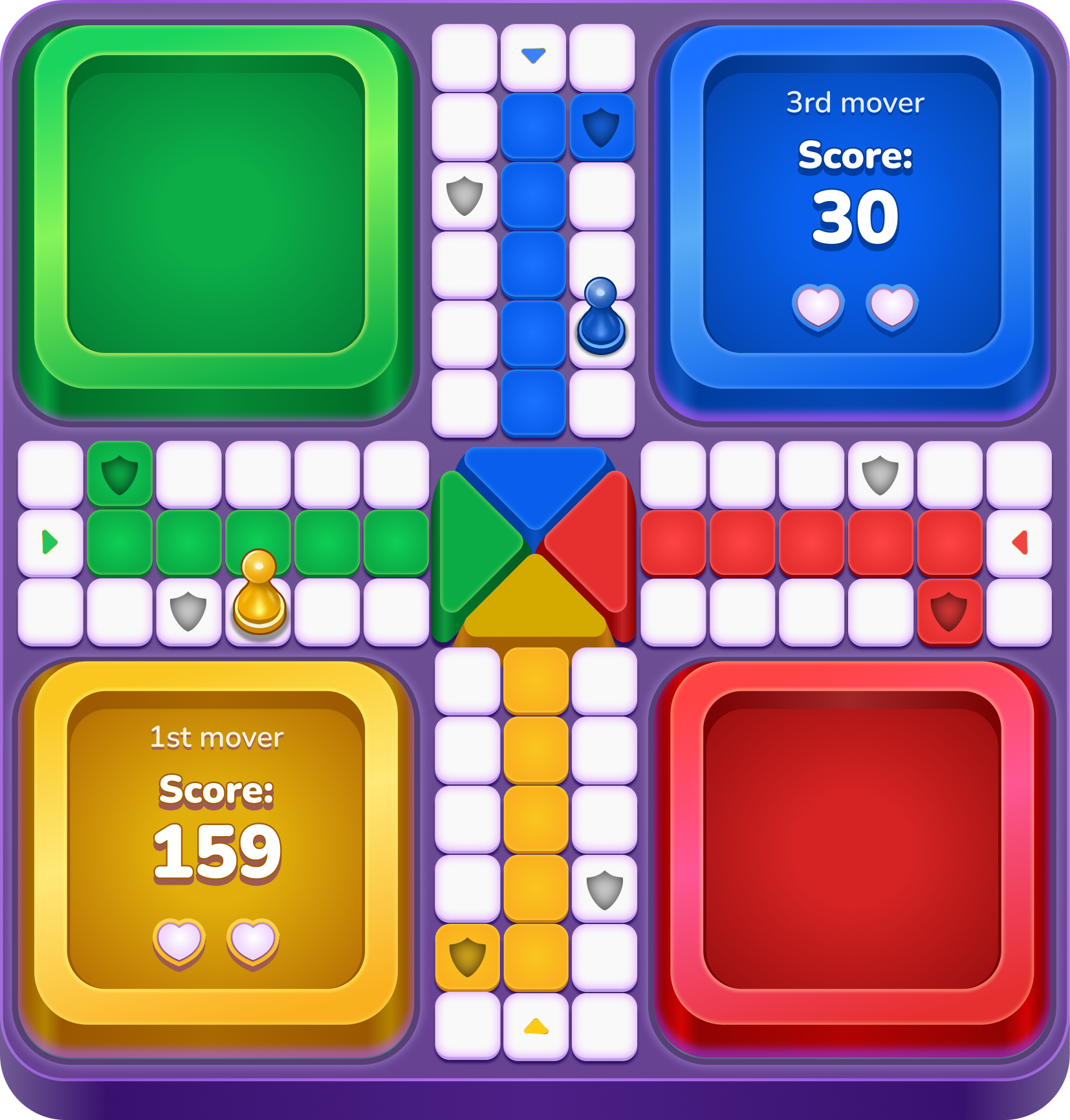 Ludo board
